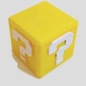 Nintendo Super Mario 2" Question Mark Block Toy Plays 3 Separate Mario Sounds